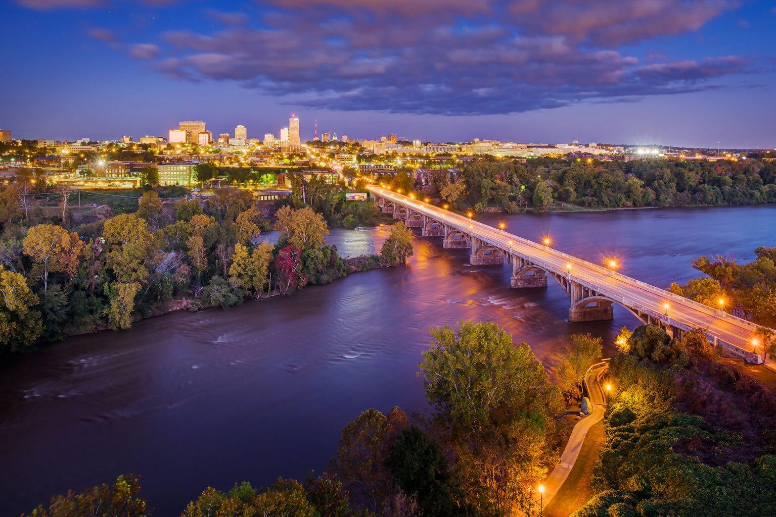 Columbia South Carolina skyline