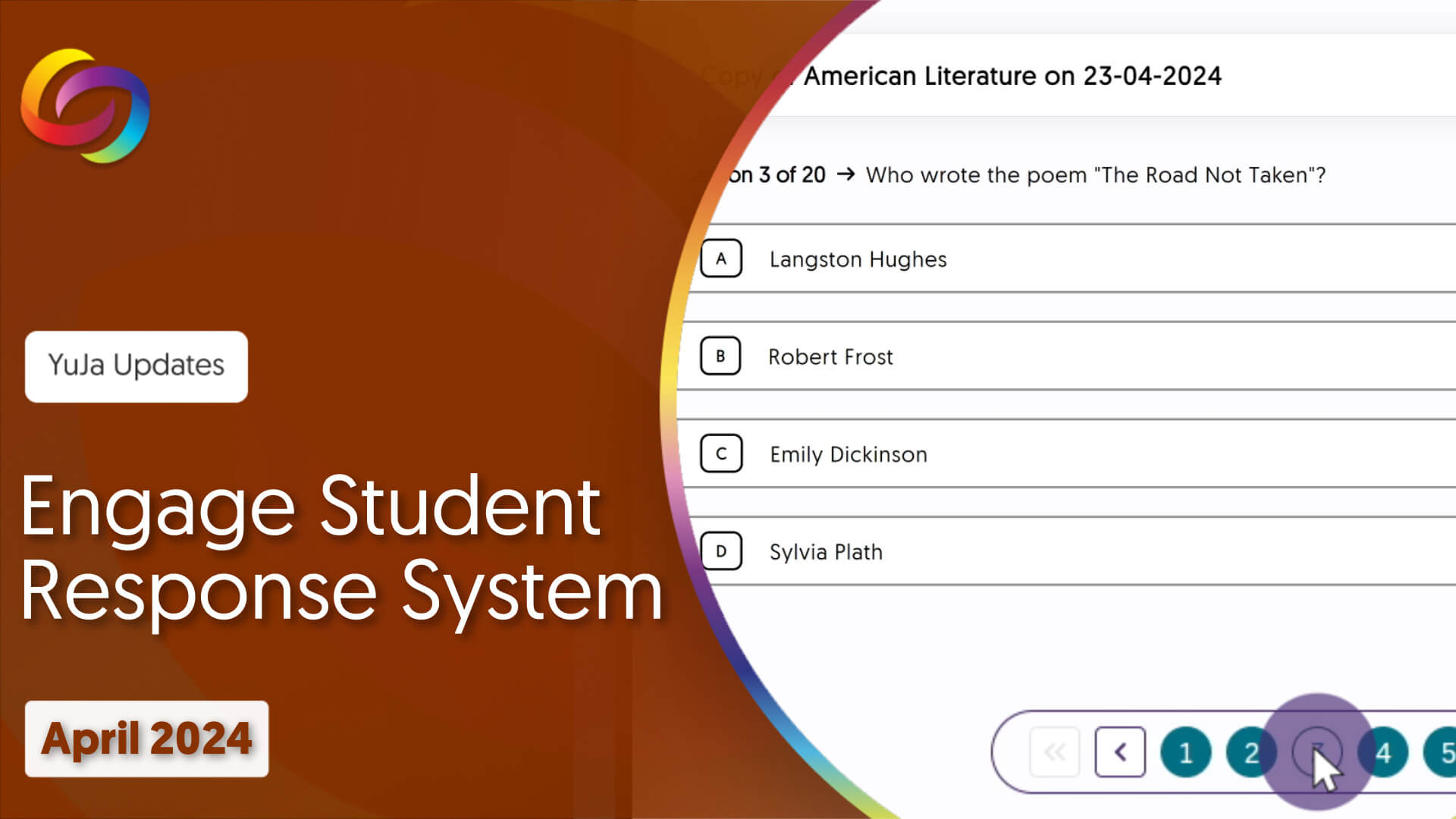 YuJa Engage Student Response System: April 2024 Release thumbnail.