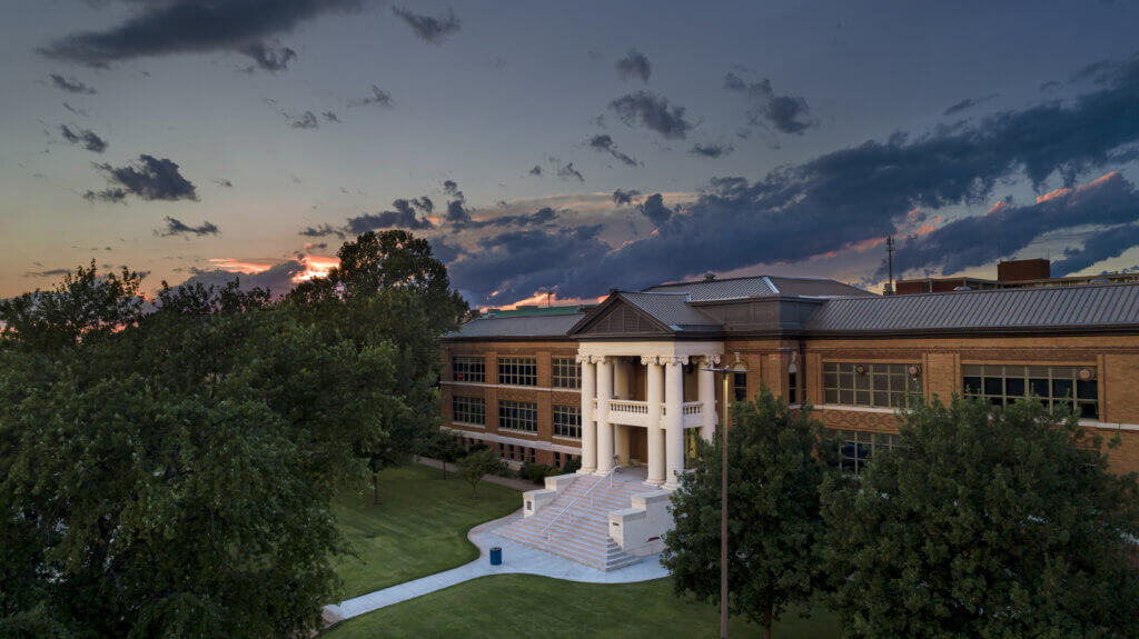 Southwestern Oklahoma State University campus.