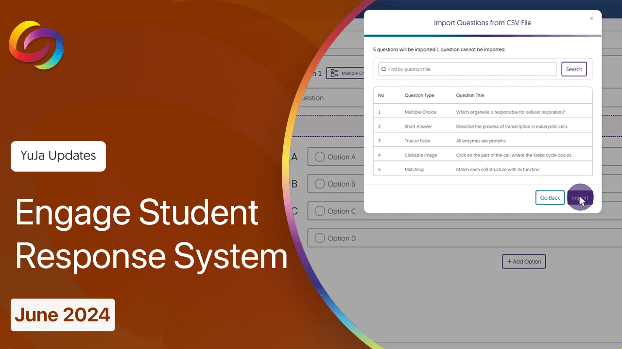 Engage Student Response System - June 2024 Release Thumbnail