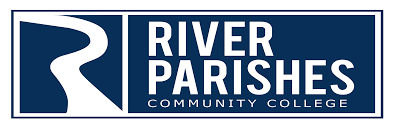 River Parishes Community College logo.