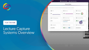 Lecture Capture Systems Overview thumbnail.