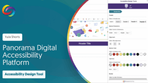 Panorama Digital Accessibility Platform: The Accessibility Design Tool thumbnail.