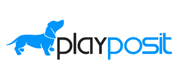 Playposit logo.