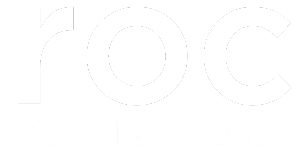 ROC van Amsterdam-flevoland white logo