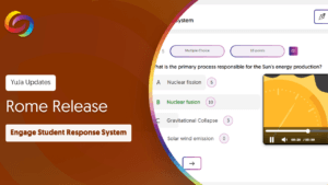 YuJa Engage Student Response System - Rome Release thumbnail.