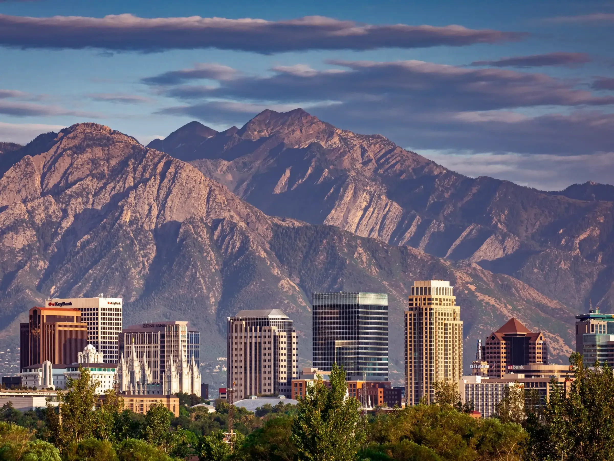 Salt Lake City skyline